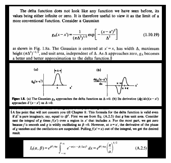 Showing Lim D 0 G X X D X X For The G The Complex Gaussian Function Mathematics Stack Exchange