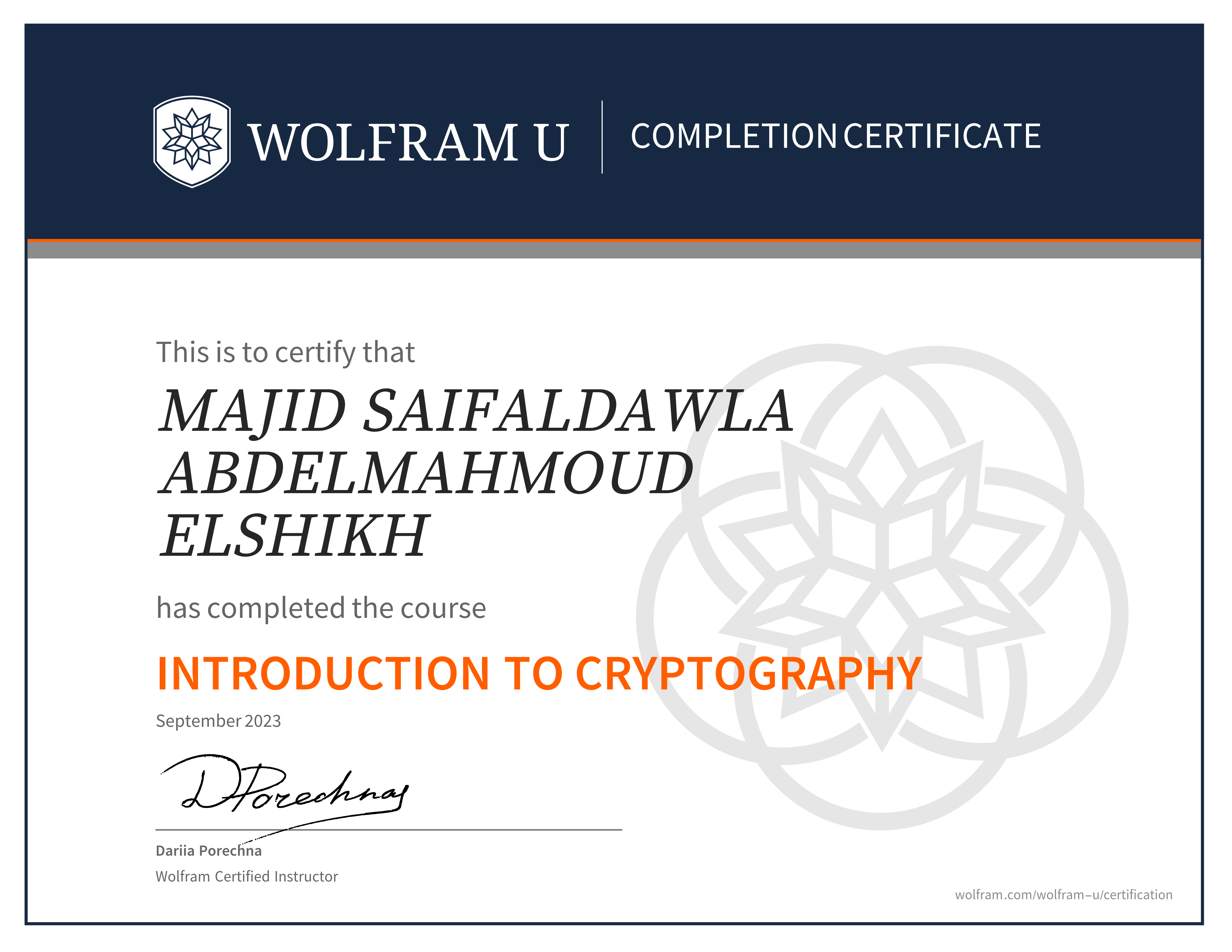 certificate image