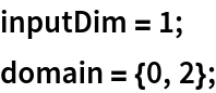 inputDim = 1;
domain = {0, 2};