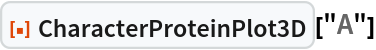 ResourceFunction["CharacterProteinPlot3D"]["A"]