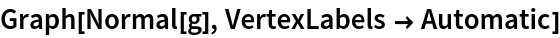 Graph[Normal[g], VertexLabels -> Automatic]