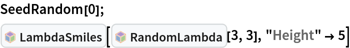 SeedRandom[0];
InterpretationBox[FrameBox[TagBox[TooltipBox[PaneBox[GridBox[List[List[GraphicsBox[List[Thickness[0.0025`], List[FaceForm[List[RGBColor[0.9607843137254902`, 0.5058823529411764`, 0.19607843137254902`], Opacity[1.`]]], FilledCurveBox[List[List[List[0, 2, 0], List[0, 1, 0], List[0, 1, 0], List[0, 1, 0], List[0, 1, 0]], List[List[0, 2, 0], List[0, 1, 0], List[0, 1, 0], List[0, 1, 0], List[0, 1, 0]], List[List[0, 2, 0], List[0, 1, 0], List[0, 1, 0], List[0, 1, 0], List[0, 1, 0], List[0, 1, 0]], List[List[0, 2, 0], List[1, 3, 3], List[0, 1, 0], List[1, 3, 3], List[0, 1, 0], List[1, 3, 3], List[0, 1, 0], List[1, 3, 3], List[1, 3, 3], List[0, 1, 0], List[1, 3, 3], List[0, 1, 0], List[1, 3, 3]]], List[List[List[205.`, 22.863691329956055`], List[205.`, 212.31669425964355`], List[246.01799774169922`, 235.99870109558105`], List[369.0710144042969`, 307.0436840057373`], List[369.0710144042969`, 117.59068870544434`], List[205.`, 22.863691329956055`]], List[List[30.928985595703125`, 307.0436840057373`], List[153.98200225830078`, 235.99870109558105`], List[195.`, 212.31669425964355`], List[195.`, 22.863691329956055`], List[30.928985595703125`, 117.59068870544434`], List[30.928985595703125`, 307.0436840057373`]], List[List[200.`, 410.42970085144043`], List[364.0710144042969`, 315.7036876678467`], List[241.01799774169922`, 244.65868949890137`], List[200.`, 220.97669792175293`], List[158.98200225830078`, 244.65868949890137`], List[35.928985595703125`, 315.7036876678467`], List[200.`, 410.42970085144043`]], List[List[376.5710144042969`, 320.03370475769043`], List[202.5`, 420.53370475769043`], List[200.95300006866455`, 421.42667961120605`], List[199.04699993133545`, 421.42667961120605`], List[197.5`, 420.53370475769043`], List[23.428985595703125`, 320.03370475769043`], List[21.882003784179688`, 319.1406993865967`], List[20.928985595703125`, 317.4896984100342`], List[20.928985595703125`, 315.7036876678467`], List[20.928985595703125`, 114.70369529724121`], List[20.928985595703125`, 112.91769218444824`], List[21.882003784179688`, 111.26669120788574`], List[23.428985595703125`, 110.37369346618652`], List[197.5`, 9.87369155883789`], List[198.27300024032593`, 9.426692008972168`], List[199.13700008392334`, 9.203690528869629`], List[200.`, 9.203690528869629`], List[200.86299991607666`, 9.203690528869629`], List[201.72699999809265`, 9.426692008972168`], List[202.5`, 9.87369155883789`], List[376.5710144042969`, 110.37369346618652`], List[378.1179962158203`, 111.26669120788574`], List[379.0710144042969`, 112.91769218444824`], List[379.0710144042969`, 114.70369529724121`], List[379.0710144042969`, 315.7036876678467`], List[379.0710144042969`, 317.4896984100342`], List[378.1179962158203`, 319.1406993865967`], List[376.5710144042969`, 320.03370475769043`]]]]], List[FaceForm[List[RGBColor[0.5529411764705883`, 0.6745098039215687`, 0.8117647058823529`], Opacity[1.`]]], FilledCurveBox[List[List[List[0, 2, 0], List[0, 1, 0], List[0, 1, 0], List[0, 1, 0]]], List[List[List[44.92900085449219`, 282.59088134765625`], List[181.00001525878906`, 204.0298843383789`], List[181.00001525878906`, 46.90887451171875`], List[44.92900085449219`, 125.46986389160156`], List[44.92900085449219`, 282.59088134765625`]]]]], List[FaceForm[List[RGBColor[0.6627450980392157`, 0.803921568627451`, 0.5686274509803921`], Opacity[1.`]]], FilledCurveBox[List[List[List[0, 2, 0], List[0, 1, 0], List[0, 1, 0], List[0, 1, 0]]], List[List[List[355.0710144042969`, 282.59088134765625`], List[355.0710144042969`, 125.46986389160156`], List[219.`, 46.90887451171875`], List[219.`, 204.0298843383789`], List[355.0710144042969`, 282.59088134765625`]]]]], List[FaceForm[List[RGBColor[0.6901960784313725`, 0.5882352941176471`, 0.8117647058823529`], Opacity[1.`]]], FilledCurveBox[List[List[List[0, 2, 0], List[0, 1, 0], List[0, 1, 0], List[0, 1, 0]]], List[List[List[200.`, 394.0606994628906`], List[336.0710144042969`, 315.4997024536133`], List[200.`, 236.93968200683594`], List[63.928985595703125`, 315.4997024536133`], List[200.`, 394.0606994628906`]]]]]], List[Rule[BaselinePosition, Scaled[0.15`]], Rule[ImageSize, 10], Rule[ImageSize, 15]]], StyleBox[RowBox[List["LambdaSmiles", " "]], Rule[ShowAutoStyles, False], Rule[ShowStringCharacters, False], Rule[FontSize, Times[0.9`, Inherited]], Rule[FontColor, GrayLevel[0.1`]]]]], Rule[GridBoxSpacings, List[Rule["Columns", List[List[0.25`]]]]]], Rule[Alignment, List[Left, Baseline]], Rule[BaselinePosition, Baseline], Rule[FrameMargins, List[List[3, 0], List[0, 0]]], Rule[BaseStyle, List[Rule[LineSpacing, List[0, 0]], Rule[LineBreakWithin, False]]]], RowBox[List["PacletSymbol", "[", RowBox[List["\"Wolfram/Lambda\"", ",", "\"Wolfram`Lambda`LambdaSmiles\""]], "]"]], Rule[TooltipStyle, List[Rule[ShowAutoStyles, True], Rule[ShowStringCharacters, True]]]], Function[Annotation[Slot[1], Style[Defer[PacletSymbol["Wolfram/Lambda", "Wolfram`Lambda`LambdaSmiles"]], Rule[ShowStringCharacters, True]], "Tooltip"]]], Rule[Background, RGBColor[0.968`, 0.976`, 0.984`]], Rule[BaselinePosition, Baseline], Rule[DefaultBaseStyle, List[]], Rule[FrameMargins, List[List[0, 0], List[1, 1]]], Rule[FrameStyle, RGBColor[0.831`, 0.847`, 0.85`]], Rule[RoundingRadius, 4]], PacletSymbol["Wolfram/Lambda", "Wolfram`Lambda`LambdaSmiles"], Rule[Selectable, False], Rule[SelectWithContents, True], Rule[BoxID, "PacletSymbolBox"]][InterpretationBox[FrameBox[TagBox[TooltipBox[PaneBox[GridBox[List[List[GraphicsBox[List[Thickness[0.0025`], List[FaceForm[List[RGBColor[0.9607843137254902`, 0.5058823529411764`, 0.19607843137254902`], Opacity[1.`]]], FilledCurveBox[List[List[List[0, 2, 0], List[0, 1, 0], List[0, 1, 0], List[0, 1, 0], List[0, 1, 0]], List[List[0, 2, 0], List[0, 1, 0], List[0, 1, 0], List[0, 1, 0], List[0, 1, 0]], List[List[0, 2, 0], List[0, 1, 0], List[0, 1, 0], List[0, 1, 0], List[0, 1, 0], List[0, 1, 0]], List[List[0, 2, 0], List[1, 3, 3], List[0, 1, 0], List[1, 3, 3], List[0, 1, 0], List[1, 3, 3], List[0, 1, 0], List[1, 3, 3], List[1, 3, 3], List[0, 1, 0], List[1, 3, 3], List[0, 1, 0], List[1, 3, 3]]], List[List[List[205.`, 22.863691329956055`], List[205.`, 212.31669425964355`], List[246.01799774169922`, 235.99870109558105`], List[369.0710144042969`, 307.0436840057373`], List[369.0710144042969`, 117.59068870544434`], List[205.`, 22.863691329956055`]], List[List[30.928985595703125`, 307.0436840057373`], List[153.98200225830078`, 235.99870109558105`], List[195.`, 212.31669425964355`], List[195.`, 22.863691329956055`], List[30.928985595703125`, 117.59068870544434`], List[30.928985595703125`, 307.0436840057373`]], List[List[200.`, 410.42970085144043`], List[364.0710144042969`, 315.7036876678467`], List[241.01799774169922`, 244.65868949890137`], List[200.`, 220.97669792175293`], List[158.98200225830078`, 244.65868949890137`], List[35.928985595703125`, 315.7036876678467`], List[200.`, 410.42970085144043`]], List[List[376.5710144042969`, 320.03370475769043`], List[202.5`, 420.53370475769043`], List[200.95300006866455`, 421.42667961120605`], List[199.04699993133545`, 421.42667961120605`], List[197.5`, 420.53370475769043`], List[23.428985595703125`, 320.03370475769043`], List[21.882003784179688`, 319.1406993865967`], List[20.928985595703125`, 317.4896984100342`], List[20.928985595703125`, 315.7036876678467`], List[20.928985595703125`, 114.70369529724121`], List[20.928985595703125`, 112.91769218444824`], List[21.882003784179688`, 111.26669120788574`], List[23.428985595703125`, 110.37369346618652`], List[197.5`, 9.87369155883789`], List[198.27300024032593`, 9.426692008972168`], List[199.13700008392334`, 9.203690528869629`], List[200.`, 9.203690528869629`], List[200.86299991607666`, 9.203690528869629`], List[201.72699999809265`, 9.426692008972168`], List[202.5`, 9.87369155883789`], List[376.5710144042969`, 110.37369346618652`], List[378.1179962158203`, 111.26669120788574`], List[379.0710144042969`, 112.91769218444824`], List[379.0710144042969`, 114.70369529724121`], List[379.0710144042969`, 315.7036876678467`], List[379.0710144042969`, 317.4896984100342`], List[378.1179962158203`, 319.1406993865967`], List[376.5710144042969`, 320.03370475769043`]]]]], List[FaceForm[List[RGBColor[0.5529411764705883`, 0.6745098039215687`, 0.8117647058823529`], Opacity[1.`]]], FilledCurveBox[List[List[List[0, 2, 0], List[0, 1, 0], List[0, 1, 0], List[0, 1, 0]]], List[List[List[44.92900085449219`, 282.59088134765625`], List[181.00001525878906`, 204.0298843383789`], List[181.00001525878906`, 46.90887451171875`], List[44.92900085449219`, 125.46986389160156`], List[44.92900085449219`, 282.59088134765625`]]]]], List[FaceForm[List[RGBColor[0.6627450980392157`, 0.803921568627451`, 0.5686274509803921`], Opacity[1.`]]], FilledCurveBox[List[List[List[0, 2, 0], List[0, 1, 0], List[0, 1, 0], List[0, 1, 0]]], List[List[List[355.0710144042969`, 282.59088134765625`], List[355.0710144042969`, 125.46986389160156`], List[219.`, 46.90887451171875`], List[219.`, 204.0298843383789`], List[355.0710144042969`, 282.59088134765625`]]]]], List[FaceForm[List[RGBColor[0.6901960784313725`, 0.5882352941176471`, 0.8117647058823529`], Opacity[1.`]]], FilledCurveBox[List[List[List[0, 2, 0], List[0, 1, 0], List[0, 1, 0], List[0, 1, 0]]], List[List[List[200.`, 394.0606994628906`], List[336.0710144042969`, 315.4997024536133`], List[200.`, 236.93968200683594`], List[63.928985595703125`, 315.4997024536133`], List[200.`, 394.0606994628906`]]]]]], List[Rule[BaselinePosition, Scaled[0.15`]], Rule[ImageSize, 10], Rule[ImageSize, 15]]], StyleBox[RowBox[List["RandomLambda", " "]], Rule[ShowAutoStyles, False], Rule[ShowStringCharacters, False], Rule[FontSize, Times[0.9`, Inherited]], Rule[FontColor, GrayLevel[0.1`]]]]], Rule[GridBoxSpacings, List[Rule["Columns", List[List[0.25`]]]]]], Rule[Alignment, List[Left, Baseline]], Rule[BaselinePosition, Baseline], Rule[FrameMargins, List[List[3, 0], List[0, 0]]], Rule[BaseStyle, List[Rule[LineSpacing, List[0, 0]], Rule[LineBreakWithin, False]]]], RowBox[List["PacletSymbol", "[", RowBox[List["\"Wolfram/Lambda\"", ",", "\"Wolfram`Lambda`RandomLambda\""]], "]"]], Rule[TooltipStyle, List[Rule[ShowAutoStyles, True], Rule[ShowStringCharacters, True]]]], Function[Annotation[Slot[1], Style[Defer[PacletSymbol["Wolfram/Lambda", "Wolfram`Lambda`RandomLambda"]], Rule[ShowStringCharacters, True]], "Tooltip"]]], Rule[Background, RGBColor[0.968`, 0.976`, 0.984`]], Rule[BaselinePosition, Baseline], Rule[DefaultBaseStyle, List[]], Rule[FrameMargins, List[List[0, 0], List[1, 1]]], Rule[FrameStyle, RGBColor[0.831`, 0.847`, 0.85`]], Rule[RoundingRadius, 4]], PacletSymbol["Wolfram/Lambda", "Wolfram`Lambda`RandomLambda"], Rule[Selectable, False], Rule[SelectWithContents, True], Rule[BoxID, "PacletSymbolBox"]][3, 3], "Height" -> 5]