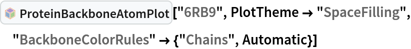 InterpretationBox[FrameBox[TagBox[TooltipBox[PaneBox[GridBox[List[List[GraphicsBox[List[Thickness[0.0025`], List[FaceForm[List[RGBColor[0.9607843137254902`, 0.5058823529411764`, 0.19607843137254902`], Opacity[1.`]]], FilledCurveBox[List[List[List[0, 2, 0], List[0, 1, 0], List[0, 1, 0], List[0, 1, 0], List[0, 1, 0]], List[List[0, 2, 0], List[0, 1, 0], List[0, 1, 0], List[0, 1, 0], List[0, 1, 0]], List[List[0, 2, 0], List[0, 1, 0], List[0, 1, 0], List[0, 1, 0], List[0, 1, 0], List[0, 1, 0]], List[List[0, 2, 0], List[1, 3, 3], List[0, 1, 0], List[1, 3, 3], List[0, 1, 0], List[1, 3, 3], List[0, 1, 0], List[1, 3, 3], List[1, 3, 3], List[0, 1, 0], List[1, 3, 3], List[0, 1, 0], List[1, 3, 3]]], List[List[List[205.`, 22.863691329956055`], List[205.`, 212.31669425964355`], List[246.01799774169922`, 235.99870109558105`], List[369.0710144042969`, 307.0436840057373`], List[369.0710144042969`, 117.59068870544434`], List[205.`, 22.863691329956055`]], List[List[30.928985595703125`, 307.0436840057373`], List[153.98200225830078`, 235.99870109558105`], List[195.`, 212.31669425964355`], List[195.`, 22.863691329956055`], List[30.928985595703125`, 117.59068870544434`], List[30.928985595703125`, 307.0436840057373`]], List[List[200.`, 410.42970085144043`], List[364.0710144042969`, 315.7036876678467`], List[241.01799774169922`, 244.65868949890137`], List[200.`, 220.97669792175293`], List[158.98200225830078`, 244.65868949890137`], List[35.928985595703125`, 315.7036876678467`], List[200.`, 410.42970085144043`]], List[List[376.5710144042969`, 320.03370475769043`], List[202.5`, 420.53370475769043`], List[200.95300006866455`, 421.42667961120605`], List[199.04699993133545`, 421.42667961120605`], List[197.5`, 420.53370475769043`], List[23.428985595703125`, 320.03370475769043`], List[21.882003784179688`, 319.1406993865967`], List[20.928985595703125`, 317.4896984100342`], List[20.928985595703125`, 315.7036876678467`], List[20.928985595703125`, 114.70369529724121`], List[20.928985595703125`, 112.91769218444824`], List[21.882003784179688`, 111.26669120788574`], List[23.428985595703125`, 110.37369346618652`], List[197.5`, 9.87369155883789`], List[198.27300024032593`, 9.426692008972168`], List[199.13700008392334`, 9.203690528869629`], List[200.`, 9.203690528869629`], List[200.86299991607666`, 9.203690528869629`], List[201.72699999809265`, 9.426692008972168`], List[202.5`, 9.87369155883789`], List[376.5710144042969`, 110.37369346618652`], List[378.1179962158203`, 111.26669120788574`], List[379.0710144042969`, 112.91769218444824`], List[379.0710144042969`, 114.70369529724121`], List[379.0710144042969`, 315.7036876678467`], List[379.0710144042969`, 317.4896984100342`], List[378.1179962158203`, 319.1406993865967`], List[376.5710144042969`, 320.03370475769043`]]]]], List[FaceForm[List[RGBColor[0.5529411764705883`, 0.6745098039215687`, 0.8117647058823529`], Opacity[1.`]]], FilledCurveBox[List[List[List[0, 2, 0], List[0, 1, 0], List[0, 1, 0], List[0, 1, 0]]], List[List[List[44.92900085449219`, 282.59088134765625`], List[181.00001525878906`, 204.0298843383789`], List[181.00001525878906`, 46.90887451171875`], List[44.92900085449219`, 125.46986389160156`], List[44.92900085449219`, 282.59088134765625`]]]]], List[FaceForm[List[RGBColor[0.6627450980392157`, 0.803921568627451`, 0.5686274509803921`], Opacity[1.`]]], FilledCurveBox[List[List[List[0, 2, 0], List[0, 1, 0], List[0, 1, 0], List[0, 1, 0]]], List[List[List[355.0710144042969`, 282.59088134765625`], List[355.0710144042969`, 125.46986389160156`], List[219.`, 46.90887451171875`], List[219.`, 204.0298843383789`], List[355.0710144042969`, 282.59088134765625`]]]]], List[FaceForm[List[RGBColor[0.6901960784313725`, 0.5882352941176471`, 0.8117647058823529`], Opacity[1.`]]], FilledCurveBox[List[List[List[0, 2, 0], List[0, 1, 0], List[0, 1, 0], List[0, 1, 0]]], List[List[List[200.`, 394.0606994628906`], List[336.0710144042969`, 315.4997024536133`], List[200.`, 236.93968200683594`], List[63.928985595703125`, 315.4997024536133`], List[200.`, 394.0606994628906`]]]]]], List[Rule[BaselinePosition, Scaled[0.15`]], Rule[ImageSize, 10], Rule[ImageSize, 15]]], StyleBox[RowBox[List["ProteinBackboneAtomPlot", " "]], Rule[ShowAutoStyles, False], Rule[ShowStringCharacters, False], Rule[FontSize, Times[0.9`, Inherited]], Rule[FontColor, GrayLevel[0.1`]]]]], Rule[GridBoxSpacings, List[Rule["Columns", List[List[0.25`]]]]]], Rule[Alignment, List[Left, Baseline]], Rule[BaselinePosition, Baseline], Rule[FrameMargins, List[List[3, 0], List[0, 0]]], Rule[BaseStyle, List[Rule[LineSpacing, List[0, 0]], Rule[LineBreakWithin, False]]]], RowBox[List["PacletSymbol", "[", RowBox[List["\"WolframChemistry/ProteinVisualization\"", ",", "\"WolframChemistry`ProteinVisualization`ProteinBackboneAtomPlot\""]], "]"]], Rule[TooltipStyle, List[Rule[ShowAutoStyles, True], Rule[ShowStringCharacters, True]]]], Function[Annotation[Slot[1], Style[Defer[PacletSymbol["WolframChemistry/ProteinVisualization", "WolframChemistry`ProteinVisualization`ProteinBackboneAtomPlot"]], Rule[ShowStringCharacters, True]], "Tooltip"]]], Rule[Background, RGBColor[0.968`, 0.976`, 0.984`]], Rule[BaselinePosition, Baseline], Rule[DefaultBaseStyle, List[]], Rule[FrameMargins, List[List[0, 0], List[1, 1]]], Rule[FrameStyle, RGBColor[0.831`, 0.847`, 0.85`]], Rule[RoundingRadius, 4]], PacletSymbol["WolframChemistry/ProteinVisualization", "WolframChemistry`ProteinVisualization`ProteinBackboneAtomPlot"], Rule[Selectable, False], Rule[SelectWithContents, True], Rule[BoxID, "PacletSymbolBox"]]["6RB9", PlotTheme -> "SpaceFilling", "BackboneColorRules" -> {"Chains", Automatic}]