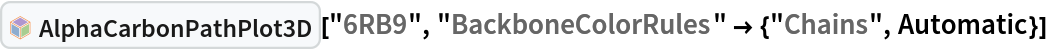 InterpretationBox[FrameBox[TagBox[TooltipBox[PaneBox[GridBox[List[List[GraphicsBox[List[Thickness[0.0025`], List[FaceForm[List[RGBColor[0.9607843137254902`, 0.5058823529411764`, 0.19607843137254902`], Opacity[1.`]]], FilledCurveBox[List[List[List[0, 2, 0], List[0, 1, 0], List[0, 1, 0], List[0, 1, 0], List[0, 1, 0]], List[List[0, 2, 0], List[0, 1, 0], List[0, 1, 0], List[0, 1, 0], List[0, 1, 0]], List[List[0, 2, 0], List[0, 1, 0], List[0, 1, 0], List[0, 1, 0], List[0, 1, 0], List[0, 1, 0]], List[List[0, 2, 0], List[1, 3, 3], List[0, 1, 0], List[1, 3, 3], List[0, 1, 0], List[1, 3, 3], List[0, 1, 0], List[1, 3, 3], List[1, 3, 3], List[0, 1, 0], List[1, 3, 3], List[0, 1, 0], List[1, 3, 3]]], List[List[List[205.`, 22.863691329956055`], List[205.`, 212.31669425964355`], List[246.01799774169922`, 235.99870109558105`], List[369.0710144042969`, 307.0436840057373`], List[369.0710144042969`, 117.59068870544434`], List[205.`, 22.863691329956055`]], List[List[30.928985595703125`, 307.0436840057373`], List[153.98200225830078`, 235.99870109558105`], List[195.`, 212.31669425964355`], List[195.`, 22.863691329956055`], List[30.928985595703125`, 117.59068870544434`], List[30.928985595703125`, 307.0436840057373`]], List[List[200.`, 410.42970085144043`], List[364.0710144042969`, 315.7036876678467`], List[241.01799774169922`, 244.65868949890137`], List[200.`, 220.97669792175293`], List[158.98200225830078`, 244.65868949890137`], List[35.928985595703125`, 315.7036876678467`], List[200.`, 410.42970085144043`]], List[List[376.5710144042969`, 320.03370475769043`], List[202.5`, 420.53370475769043`], List[200.95300006866455`, 421.42667961120605`], List[199.04699993133545`, 421.42667961120605`], List[197.5`, 420.53370475769043`], List[23.428985595703125`, 320.03370475769043`], List[21.882003784179688`, 319.1406993865967`], List[20.928985595703125`, 317.4896984100342`], List[20.928985595703125`, 315.7036876678467`], List[20.928985595703125`, 114.70369529724121`], List[20.928985595703125`, 112.91769218444824`], List[21.882003784179688`, 111.26669120788574`], List[23.428985595703125`, 110.37369346618652`], List[197.5`, 9.87369155883789`], List[198.27300024032593`, 9.426692008972168`], List[199.13700008392334`, 9.203690528869629`], List[200.`, 9.203690528869629`], List[200.86299991607666`, 9.203690528869629`], List[201.72699999809265`, 9.426692008972168`], List[202.5`, 9.87369155883789`], List[376.5710144042969`, 110.37369346618652`], List[378.1179962158203`, 111.26669120788574`], List[379.0710144042969`, 112.91769218444824`], List[379.0710144042969`, 114.70369529724121`], List[379.0710144042969`, 315.7036876678467`], List[379.0710144042969`, 317.4896984100342`], List[378.1179962158203`, 319.1406993865967`], List[376.5710144042969`, 320.03370475769043`]]]]], List[FaceForm[List[RGBColor[0.5529411764705883`, 0.6745098039215687`, 0.8117647058823529`], Opacity[1.`]]], FilledCurveBox[List[List[List[0, 2, 0], List[0, 1, 0], List[0, 1, 0], List[0, 1, 0]]], List[List[List[44.92900085449219`, 282.59088134765625`], List[181.00001525878906`, 204.0298843383789`], List[181.00001525878906`, 46.90887451171875`], List[44.92900085449219`, 125.46986389160156`], List[44.92900085449219`, 282.59088134765625`]]]]], List[FaceForm[List[RGBColor[0.6627450980392157`, 0.803921568627451`, 0.5686274509803921`], Opacity[1.`]]], FilledCurveBox[List[List[List[0, 2, 0], List[0, 1, 0], List[0, 1, 0], List[0, 1, 0]]], List[List[List[355.0710144042969`, 282.59088134765625`], List[355.0710144042969`, 125.46986389160156`], List[219.`, 46.90887451171875`], List[219.`, 204.0298843383789`], List[355.0710144042969`, 282.59088134765625`]]]]], List[FaceForm[List[RGBColor[0.6901960784313725`, 0.5882352941176471`, 0.8117647058823529`], Opacity[1.`]]], FilledCurveBox[List[List[List[0, 2, 0], List[0, 1, 0], List[0, 1, 0], List[0, 1, 0]]], List[List[List[200.`, 394.0606994628906`], List[336.0710144042969`, 315.4997024536133`], List[200.`, 236.93968200683594`], List[63.928985595703125`, 315.4997024536133`], List[200.`, 394.0606994628906`]]]]]], List[Rule[BaselinePosition, Scaled[0.15`]], Rule[ImageSize, 10], Rule[ImageSize, 15]]], StyleBox[RowBox[List["AlphaCarbonPathPlot3D", " "]], Rule[ShowAutoStyles, False], Rule[ShowStringCharacters, False], Rule[FontSize, Times[0.9`, Inherited]], Rule[FontColor, GrayLevel[0.1`]]]]], Rule[GridBoxSpacings, List[Rule["Columns", List[List[0.25`]]]]]], Rule[Alignment, List[Left, Baseline]], Rule[BaselinePosition, Baseline], Rule[FrameMargins, List[List[3, 0], List[0, 0]]], Rule[BaseStyle, List[Rule[LineSpacing, List[0, 0]], Rule[LineBreakWithin, False]]]], RowBox[List["PacletSymbol", "[", RowBox[List["\"WolframChemistry/ProteinVisualization\"", ",", "\"WolframChemistry`ProteinVisualization`AlphaCarbonPathPlot3D\""]], "]"]], Rule[TooltipStyle, List[Rule[ShowAutoStyles, True], Rule[ShowStringCharacters, True]]]], Function[Annotation[Slot[1], Style[Defer[PacletSymbol["WolframChemistry/ProteinVisualization", "WolframChemistry`ProteinVisualization`AlphaCarbonPathPlot3D"]], Rule[ShowStringCharacters, True]], "Tooltip"]]], Rule[Background, RGBColor[0.968`, 0.976`, 0.984`]], Rule[BaselinePosition, Baseline], Rule[DefaultBaseStyle, List[]], Rule[FrameMargins, List[List[0, 0], List[1, 1]]], Rule[FrameStyle, RGBColor[0.831`, 0.847`, 0.85`]], Rule[RoundingRadius, 4]], PacletSymbol["WolframChemistry/ProteinVisualization", "WolframChemistry`ProteinVisualization`AlphaCarbonPathPlot3D"], Rule[Selectable, False], Rule[SelectWithContents, True], Rule[BoxID, "PacletSymbolBox"]]["6RB9", "BackboneColorRules" -> {"Chains", Automatic}]