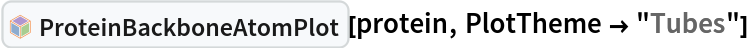 InterpretationBox[FrameBox[TagBox[TooltipBox[PaneBox[GridBox[List[List[GraphicsBox[List[Thickness[0.0025`], List[FaceForm[List[RGBColor[0.9607843137254902`, 0.5058823529411764`, 0.19607843137254902`], Opacity[1.`]]], FilledCurveBox[List[List[List[0, 2, 0], List[0, 1, 0], List[0, 1, 0], List[0, 1, 0], List[0, 1, 0]], List[List[0, 2, 0], List[0, 1, 0], List[0, 1, 0], List[0, 1, 0], List[0, 1, 0]], List[List[0, 2, 0], List[0, 1, 0], List[0, 1, 0], List[0, 1, 0], List[0, 1, 0], List[0, 1, 0]], List[List[0, 2, 0], List[1, 3, 3], List[0, 1, 0], List[1, 3, 3], List[0, 1, 0], List[1, 3, 3], List[0, 1, 0], List[1, 3, 3], List[1, 3, 3], List[0, 1, 0], List[1, 3, 3], List[0, 1, 0], List[1, 3, 3]]], List[List[List[205.`, 22.863691329956055`], List[205.`, 212.31669425964355`], List[246.01799774169922`, 235.99870109558105`], List[369.0710144042969`, 307.0436840057373`], List[369.0710144042969`, 117.59068870544434`], List[205.`, 22.863691329956055`]], List[List[30.928985595703125`, 307.0436840057373`], List[153.98200225830078`, 235.99870109558105`], List[195.`, 212.31669425964355`], List[195.`, 22.863691329956055`], List[30.928985595703125`, 117.59068870544434`], List[30.928985595703125`, 307.0436840057373`]], List[List[200.`, 410.42970085144043`], List[364.0710144042969`, 315.7036876678467`], List[241.01799774169922`, 244.65868949890137`], List[200.`, 220.97669792175293`], List[158.98200225830078`, 244.65868949890137`], List[35.928985595703125`, 315.7036876678467`], List[200.`, 410.42970085144043`]], List[List[376.5710144042969`, 320.03370475769043`], List[202.5`, 420.53370475769043`], List[200.95300006866455`, 421.42667961120605`], List[199.04699993133545`, 421.42667961120605`], List[197.5`, 420.53370475769043`], List[23.428985595703125`, 320.03370475769043`], List[21.882003784179688`, 319.1406993865967`], List[20.928985595703125`, 317.4896984100342`], List[20.928985595703125`, 315.7036876678467`], List[20.928985595703125`, 114.70369529724121`], List[20.928985595703125`, 112.91769218444824`], List[21.882003784179688`, 111.26669120788574`], List[23.428985595703125`, 110.37369346618652`], List[197.5`, 9.87369155883789`], List[198.27300024032593`, 9.426692008972168`], List[199.13700008392334`, 9.203690528869629`], List[200.`, 9.203690528869629`], List[200.86299991607666`, 9.203690528869629`], List[201.72699999809265`, 9.426692008972168`], List[202.5`, 9.87369155883789`], List[376.5710144042969`, 110.37369346618652`], List[378.1179962158203`, 111.26669120788574`], List[379.0710144042969`, 112.91769218444824`], List[379.0710144042969`, 114.70369529724121`], List[379.0710144042969`, 315.7036876678467`], List[379.0710144042969`, 317.4896984100342`], List[378.1179962158203`, 319.1406993865967`], List[376.5710144042969`, 320.03370475769043`]]]]], List[FaceForm[List[RGBColor[0.5529411764705883`, 0.6745098039215687`, 0.8117647058823529`], Opacity[1.`]]], FilledCurveBox[List[List[List[0, 2, 0], List[0, 1, 0], List[0, 1, 0], List[0, 1, 0]]], List[List[List[44.92900085449219`, 282.59088134765625`], List[181.00001525878906`, 204.0298843383789`], List[181.00001525878906`, 46.90887451171875`], List[44.92900085449219`, 125.46986389160156`], List[44.92900085449219`, 282.59088134765625`]]]]], List[FaceForm[List[RGBColor[0.6627450980392157`, 0.803921568627451`, 0.5686274509803921`], Opacity[1.`]]], FilledCurveBox[List[List[List[0, 2, 0], List[0, 1, 0], List[0, 1, 0], List[0, 1, 0]]], List[List[List[355.0710144042969`, 282.59088134765625`], List[355.0710144042969`, 125.46986389160156`], List[219.`, 46.90887451171875`], List[219.`, 204.0298843383789`], List[355.0710144042969`, 282.59088134765625`]]]]], List[FaceForm[List[RGBColor[0.6901960784313725`, 0.5882352941176471`, 0.8117647058823529`], Opacity[1.`]]], FilledCurveBox[List[List[List[0, 2, 0], List[0, 1, 0], List[0, 1, 0], List[0, 1, 0]]], List[List[List[200.`, 394.0606994628906`], List[336.0710144042969`, 315.4997024536133`], List[200.`, 236.93968200683594`], List[63.928985595703125`, 315.4997024536133`], List[200.`, 394.0606994628906`]]]]]], List[Rule[BaselinePosition, Scaled[0.15`]], Rule[ImageSize, 10], Rule[ImageSize, 15]]], StyleBox[RowBox[List["ProteinBackboneAtomPlot", " "]], Rule[ShowAutoStyles, False], Rule[ShowStringCharacters, False], Rule[FontSize, Times[0.9`, Inherited]], Rule[FontColor, GrayLevel[0.1`]]]]], Rule[GridBoxSpacings, List[Rule["Columns", List[List[0.25`]]]]]], Rule[Alignment, List[Left, Baseline]], Rule[BaselinePosition, Baseline], Rule[FrameMargins, List[List[3, 0], List[0, 0]]], Rule[BaseStyle, List[Rule[LineSpacing, List[0, 0]], Rule[LineBreakWithin, False]]]], RowBox[List["PacletSymbol", "[", RowBox[List["\"WolframChemistry/ProteinVisualization\"", ",", "\"WolframChemistry`ProteinVisualization`ProteinBackboneAtomPlot\""]], "]"]], Rule[TooltipStyle, List[Rule[ShowAutoStyles, True], Rule[ShowStringCharacters, True]]]], Function[Annotation[Slot[1], Style[Defer[PacletSymbol["WolframChemistry/ProteinVisualization", "WolframChemistry`ProteinVisualization`ProteinBackboneAtomPlot"]], Rule[ShowStringCharacters, True]], "Tooltip"]]], Rule[Background, RGBColor[0.968`, 0.976`, 0.984`]], Rule[BaselinePosition, Baseline], Rule[DefaultBaseStyle, List[]], Rule[FrameMargins, List[List[0, 0], List[1, 1]]], Rule[FrameStyle, RGBColor[0.831`, 0.847`, 0.85`]], Rule[RoundingRadius, 4]], PacletSymbol["WolframChemistry/ProteinVisualization", "WolframChemistry`ProteinVisualization`ProteinBackboneAtomPlot"], Rule[Selectable, False], Rule[SelectWithContents, True], Rule[BoxID, "PacletSymbolBox"]][protein, PlotTheme -> "Tubes"]