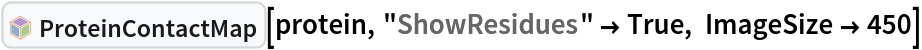 InterpretationBox[FrameBox[TagBox[TooltipBox[PaneBox[GridBox[List[List[GraphicsBox[List[Thickness[0.0025`], List[FaceForm[List[RGBColor[0.9607843137254902`, 0.5058823529411764`, 0.19607843137254902`], Opacity[1.`]]], FilledCurveBox[List[List[List[0, 2, 0], List[0, 1, 0], List[0, 1, 0], List[0, 1, 0], List[0, 1, 0]], List[List[0, 2, 0], List[0, 1, 0], List[0, 1, 0], List[0, 1, 0], List[0, 1, 0]], List[List[0, 2, 0], List[0, 1, 0], List[0, 1, 0], List[0, 1, 0], List[0, 1, 0], List[0, 1, 0]], List[List[0, 2, 0], List[1, 3, 3], List[0, 1, 0], List[1, 3, 3], List[0, 1, 0], List[1, 3, 3], List[0, 1, 0], List[1, 3, 3], List[1, 3, 3], List[0, 1, 0], List[1, 3, 3], List[0, 1, 0], List[1, 3, 3]]], List[List[List[205.`, 22.863691329956055`], List[205.`, 212.31669425964355`], List[246.01799774169922`, 235.99870109558105`], List[369.0710144042969`, 307.0436840057373`], List[369.0710144042969`, 117.59068870544434`], List[205.`, 22.863691329956055`]], List[List[30.928985595703125`, 307.0436840057373`], List[153.98200225830078`, 235.99870109558105`], List[195.`, 212.31669425964355`], List[195.`, 22.863691329956055`], List[30.928985595703125`, 117.59068870544434`], List[30.928985595703125`, 307.0436840057373`]], List[List[200.`, 410.42970085144043`], List[364.0710144042969`, 315.7036876678467`], List[241.01799774169922`, 244.65868949890137`], List[200.`, 220.97669792175293`], List[158.98200225830078`, 244.65868949890137`], List[35.928985595703125`, 315.7036876678467`], List[200.`, 410.42970085144043`]], List[List[376.5710144042969`, 320.03370475769043`], List[202.5`, 420.53370475769043`], List[200.95300006866455`, 421.42667961120605`], List[199.04699993133545`, 421.42667961120605`], List[197.5`, 420.53370475769043`], List[23.428985595703125`, 320.03370475769043`], List[21.882003784179688`, 319.1406993865967`], List[20.928985595703125`, 317.4896984100342`], List[20.928985595703125`, 315.7036876678467`], List[20.928985595703125`, 114.70369529724121`], List[20.928985595703125`, 112.91769218444824`], List[21.882003784179688`, 111.26669120788574`], List[23.428985595703125`, 110.37369346618652`], List[197.5`, 9.87369155883789`], List[198.27300024032593`, 9.426692008972168`], List[199.13700008392334`, 9.203690528869629`], List[200.`, 9.203690528869629`], List[200.86299991607666`, 9.203690528869629`], List[201.72699999809265`, 9.426692008972168`], List[202.5`, 9.87369155883789`], List[376.5710144042969`, 110.37369346618652`], List[378.1179962158203`, 111.26669120788574`], List[379.0710144042969`, 112.91769218444824`], List[379.0710144042969`, 114.70369529724121`], List[379.0710144042969`, 315.7036876678467`], List[379.0710144042969`, 317.4896984100342`], List[378.1179962158203`, 319.1406993865967`], List[376.5710144042969`, 320.03370475769043`]]]]], List[FaceForm[List[RGBColor[0.5529411764705883`, 0.6745098039215687`, 0.8117647058823529`], Opacity[1.`]]], FilledCurveBox[List[List[List[0, 2, 0], List[0, 1, 0], List[0, 1, 0], List[0, 1, 0]]], List[List[List[44.92900085449219`, 282.59088134765625`], List[181.00001525878906`, 204.0298843383789`], List[181.00001525878906`, 46.90887451171875`], List[44.92900085449219`, 125.46986389160156`], List[44.92900085449219`, 282.59088134765625`]]]]], List[FaceForm[List[RGBColor[0.6627450980392157`, 0.803921568627451`, 0.5686274509803921`], Opacity[1.`]]], FilledCurveBox[List[List[List[0, 2, 0], List[0, 1, 0], List[0, 1, 0], List[0, 1, 0]]], List[List[List[355.0710144042969`, 282.59088134765625`], List[355.0710144042969`, 125.46986389160156`], List[219.`, 46.90887451171875`], List[219.`, 204.0298843383789`], List[355.0710144042969`, 282.59088134765625`]]]]], List[FaceForm[List[RGBColor[0.6901960784313725`, 0.5882352941176471`, 0.8117647058823529`], Opacity[1.`]]], FilledCurveBox[List[List[List[0, 2, 0], List[0, 1, 0], List[0, 1, 0], List[0, 1, 0]]], List[List[List[200.`, 394.0606994628906`], List[336.0710144042969`, 315.4997024536133`], List[200.`, 236.93968200683594`], List[63.928985595703125`, 315.4997024536133`], List[200.`, 394.0606994628906`]]]]]], List[Rule[BaselinePosition, Scaled[0.15`]], Rule[ImageSize, 10], Rule[ImageSize, 15]]], StyleBox[RowBox[List["ProteinContactMap", " "]], Rule[ShowAutoStyles, False], Rule[ShowStringCharacters, False], Rule[FontSize, Times[0.9`, Inherited]], Rule[FontColor, GrayLevel[0.1`]]]]], Rule[GridBoxSpacings, List[Rule["Columns", List[List[0.25`]]]]]], Rule[Alignment, List[Left, Baseline]], Rule[BaselinePosition, Baseline], Rule[FrameMargins, List[List[3, 0], List[0, 0]]], Rule[BaseStyle, List[Rule[LineSpacing, List[0, 0]], Rule[LineBreakWithin, False]]]], RowBox[List["PacletSymbol", "[", RowBox[List["\"WolframChemistry/ProteinVisualization\"", ",", "\"WolframChemistry`ProteinVisualization`ProteinContactMap\""]], "]"]], Rule[TooltipStyle, List[Rule[ShowAutoStyles, True], Rule[ShowStringCharacters, True]]]], Function[Annotation[Slot[1], Style[Defer[PacletSymbol["WolframChemistry/ProteinVisualization", "WolframChemistry`ProteinVisualization`ProteinContactMap"]], Rule[ShowStringCharacters, True]], "Tooltip"]]], Rule[Background, RGBColor[0.968`, 0.976`, 0.984`]], Rule[BaselinePosition, Baseline], Rule[DefaultBaseStyle, List[]], Rule[FrameMargins, List[List[0, 0], List[1, 1]]], Rule[FrameStyle, RGBColor[0.831`, 0.847`, 0.85`]], Rule[RoundingRadius, 4]], PacletSymbol["WolframChemistry/ProteinVisualization", "WolframChemistry`ProteinVisualization`ProteinContactMap"], Rule[Selectable, False], Rule[SelectWithContents, True], Rule[BoxID, "PacletSymbolBox"]][protein, "ShowResidues" -> True, ImageSize -> 450]