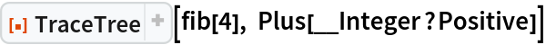 ResourceFunction["TraceTree"][fib[4], Plus[__Integer?Positive]]