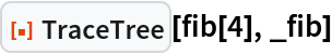 ResourceFunction["TraceTree"][fib[4], _fib]