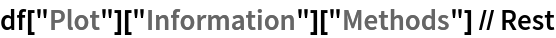 df["Plot"]["Information"]["Methods"] // Rest