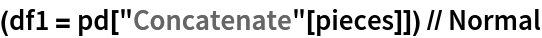 (df1 = pd["Concatenate"[pieces]]) // Normal