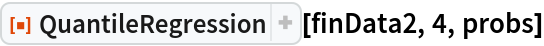 ResourceFunction["QuantileRegression"][finData2, 4, probs]