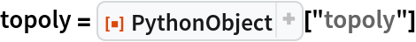 topoly = ResourceFunction["PythonObject"]["topoly"]