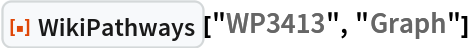 ResourceFunction["WikiPathways"]["WP3413", "Graph"]