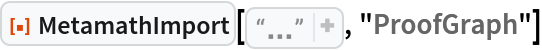 ResourceFunction["MetamathImport", ResourceVersion->"1.0.0"]["\n$c ( ) -> wff $.\n$v p q r s t $.\nwp $f wff p $.\nwq $f wff q $.\nwr $f wff r $.\nws $f wff s $.\nwt $f wff t $.\nw-> $a wff ( p -> q ) $.\nw->(->) $p wff ( r -> ( s -> t ) ) $= wr ws wt w-> w-> $.\nw(->)-> $p wff ( ( r -> s ) -> t ) $= wr ws w-> wt w-> $.\n", "ProofGraph"]