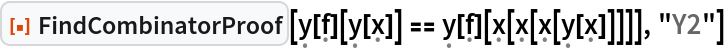 FindCombinatorProof | Wolfram Function Repository