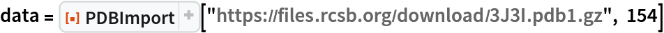 data = ResourceFunction["PDBImport"][
  "https://files.rcsb.org/download/3J3I.pdb1.gz", 154]