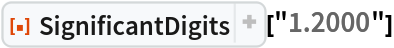 ResourceFunction["SignificantDigits"]["1.2000"]