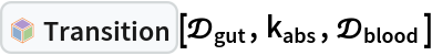 InterpretationBox[FrameBox[TagBox[TooltipBox[PaneBox[GridBox[List[List[GraphicsBox[List[Thickness[0.0025`], List[FaceForm[List[RGBColor[0.9607843137254902`, 0.5058823529411764`, 0.19607843137254902`], Opacity[1.`]]], FilledCurveBox[List[List[List[0, 2, 0], List[0, 1, 0], List[0, 1, 0], List[0, 1, 0], List[0, 1, 0]], List[List[0, 2, 0], List[0, 1, 0], List[0, 1, 0], List[0, 1, 0], List[0, 1, 0]], List[List[0, 2, 0], List[0, 1, 0], List[0, 1, 0], List[0, 1, 0], List[0, 1, 0], List[0, 1, 0]], List[List[0, 2, 0], List[1, 3, 3], List[0, 1, 0], List[1, 3, 3], List[0, 1, 0], List[1, 3, 3], List[0, 1, 0], List[1, 3, 3], List[1, 3, 3], List[0, 1, 0], List[1, 3, 3], List[0, 1, 0], List[1, 3, 3]]], List[List[List[205.`, 22.863691329956055`], List[205.`, 212.31669425964355`], List[246.01799774169922`, 235.99870109558105`], List[369.0710144042969`, 307.0436840057373`], List[369.0710144042969`, 117.59068870544434`], List[205.`, 22.863691329956055`]], List[List[30.928985595703125`, 307.0436840057373`], List[153.98200225830078`, 235.99870109558105`], List[195.`, 212.31669425964355`], List[195.`, 22.863691329956055`], List[30.928985595703125`, 117.59068870544434`], List[30.928985595703125`, 307.0436840057373`]], List[List[200.`, 410.42970085144043`], List[364.0710144042969`, 315.7036876678467`], List[241.01799774169922`, 244.65868949890137`], List[200.`, 220.97669792175293`], List[158.98200225830078`, 244.65868949890137`], List[35.928985595703125`, 315.7036876678467`], List[200.`, 410.42970085144043`]], List[List[376.5710144042969`, 320.03370475769043`], List[202.5`, 420.53370475769043`], List[200.95300006866455`, 421.42667961120605`], List[199.04699993133545`, 421.42667961120605`], List[197.5`, 420.53370475769043`], List[23.428985595703125`, 320.03370475769043`], List[21.882003784179688`, 319.1406993865967`], List[20.928985595703125`, 317.4896984100342`], List[20.928985595703125`, 315.7036876678467`], List[20.928985595703125`, 114.70369529724121`], List[20.928985595703125`, 112.91769218444824`], List[21.882003784179688`, 111.26669120788574`], List[23.428985595703125`, 110.37369346618652`], List[197.5`, 9.87369155883789`], List[198.27300024032593`, 9.426692008972168`], List[199.13700008392334`, 9.203690528869629`], List[200.`, 9.203690528869629`], List[200.86299991607666`, 9.203690528869629`], List[201.72699999809265`, 9.426692008972168`], List[202.5`, 9.87369155883789`], List[376.5710144042969`, 110.37369346618652`], List[378.1179962158203`, 111.26669120788574`], List[379.0710144042969`, 112.91769218444824`], List[379.0710144042969`, 114.70369529724121`], List[379.0710144042969`, 315.7036876678467`], List[379.0710144042969`, 317.4896984100342`], List[378.1179962158203`, 319.1406993865967`], List[376.5710144042969`, 320.03370475769043`]]]]], List[FaceForm[List[RGBColor[0.5529411764705883`, 0.6745098039215687`, 0.8117647058823529`], Opacity[1.`]]], FilledCurveBox[List[List[List[0, 2, 0], List[0, 1, 0], List[0, 1, 0], List[0, 1, 0]]], List[List[List[44.92900085449219`, 282.59088134765625`], List[181.00001525878906`, 204.0298843383789`], List[181.00001525878906`, 46.90887451171875`], List[44.92900085449219`, 125.46986389160156`], List[44.92900085449219`, 282.59088134765625`]]]]], List[FaceForm[List[RGBColor[0.6627450980392157`, 0.803921568627451`, 0.5686274509803921`], Opacity[1.`]]], FilledCurveBox[List[List[List[0, 2, 0], List[0, 1, 0], List[0, 1, 0], List[0, 1, 0]]], List[List[List[355.0710144042969`, 282.59088134765625`], List[355.0710144042969`, 125.46986389160156`], List[219.`, 46.90887451171875`], List[219.`, 204.0298843383789`], List[355.0710144042969`, 282.59088134765625`]]]]], List[FaceForm[List[RGBColor[0.6901960784313725`, 0.5882352941176471`, 0.8117647058823529`], Opacity[1.`]]], FilledCurveBox[List[List[List[0, 2, 0], List[0, 1, 0], List[0, 1, 0], List[0, 1, 0]]], List[List[List[200.`, 394.0606994628906`], List[336.0710144042969`, 315.4997024536133`], List[200.`, 236.93968200683594`], List[63.928985595703125`, 315.4997024536133`], List[200.`, 394.0606994628906`]]]]]], List[Rule[BaselinePosition, Scaled[0.15`]], Rule[ImageSize, 10], Rule[ImageSize, 15]]], StyleBox[RowBox[List["Transition", " "]], Rule[ShowAutoStyles, False], Rule[ShowStringCharacters, False], Rule[FontSize, Times[0.9`, Inherited]], Rule[FontColor, GrayLevel[0.1`]]]]], Rule[GridBoxSpacings, List[Rule["Columns", List[List[0.25`]]]]]], Rule[Alignment, List[Left, Baseline]], Rule[BaselinePosition, Baseline], Rule[FrameMargins, List[List[3, 0], List[0, 0]]], Rule[BaseStyle, List[Rule[LineSpacing, List[0, 0]], Rule[LineBreakWithin, False]]]], RowBox[List["PacletSymbol", "[", RowBox[List["\"RobertNachbar/CompartmentalModeling\"", ",", "\"RobertNachbar`CompartmentalModeling`Transition\""]], "]"]], Rule[TooltipStyle, List[Rule[ShowAutoStyles, True], Rule[ShowStringCharacters, True]]]], Function[Annotation[Slot[1], Style[Defer[PacletSymbol["RobertNachbar/CompartmentalModeling", "RobertNachbar`CompartmentalModeling`Transition"]], Rule[ShowStringCharacters, True]], "Tooltip"]]], Rule[Background, RGBColor[0.968`, 0.976`, 0.984`]], Rule[BaselinePosition, Baseline], Rule[DefaultBaseStyle, List[]], Rule[FrameMargins, List[List[0, 0], List[1, 1]]], Rule[FrameStyle, RGBColor[0.831`, 0.847`, 0.85`]], Rule[RoundingRadius, 4]], PacletSymbol["RobertNachbar/CompartmentalModeling", "RobertNachbar`CompartmentalModeling`Transition"], Rule[Selectable, False], Rule[SelectWithContents, True], Rule[BoxID, "PacletSymbolBox"]][Subscript[\[ScriptCapitalD], gut], Subscript[k, abs], Subscript[\[ScriptCapitalD], blood]]