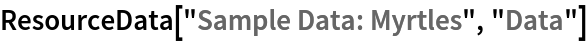 ResourceData[\!\(\*
TagBox["\"\<Sample Data: Myrtles\>\"",
#& ,
BoxID -> "ResourceTag-Sample Data: Myrtles-Input",
AutoDelete->True]\), "Data"]