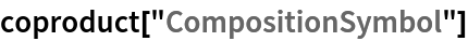 coproduct["CompositionSymbol"]