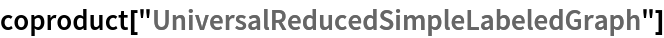 coproduct["UniversalReducedSimpleLabeledGraph"]