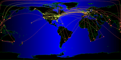 Visualizing Routing and Determining Optimal Paths