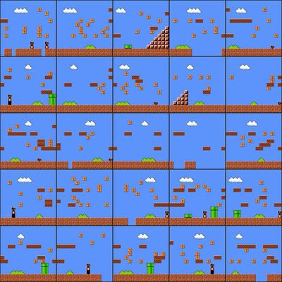 Generate Super Mario Bros. Levels