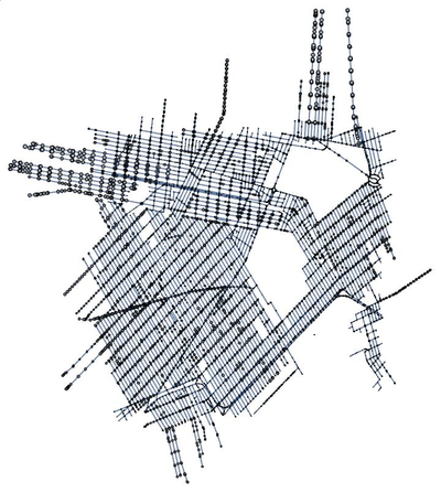 Find Mathematical Patterns in City Street Maps