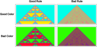 Create Discrete Color Schemes to Enhance Cellular Automata Visualization