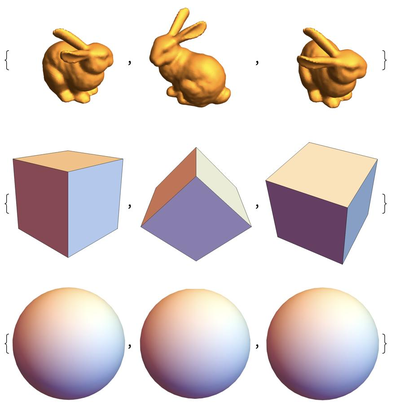 Analyze 2D Projections of 3D Objects