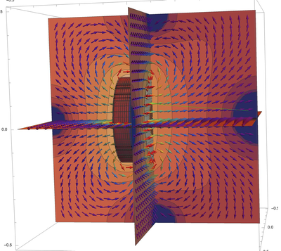 Optimization of the Thrust-to-Power Consumption Ratio of Ion Thrusters through Simulations